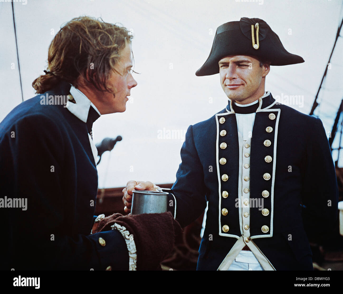 1960s 1962 MUTINY ON THE BOUNTY STAR MARLON BRANDO AS MR. CHRISTIAN
