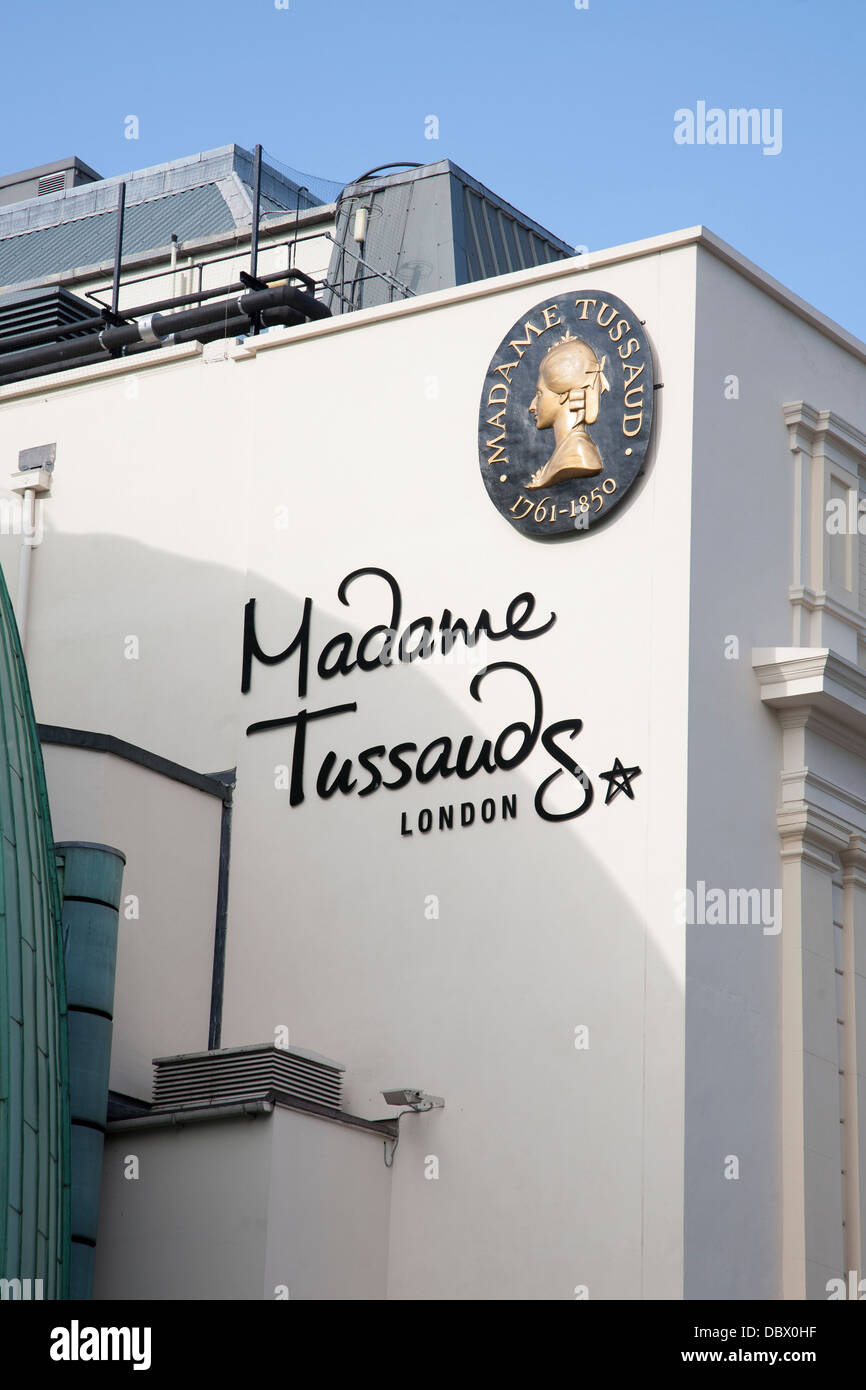 Madame Tussands Wax Works Museum, London; England; UK; Stock Photo