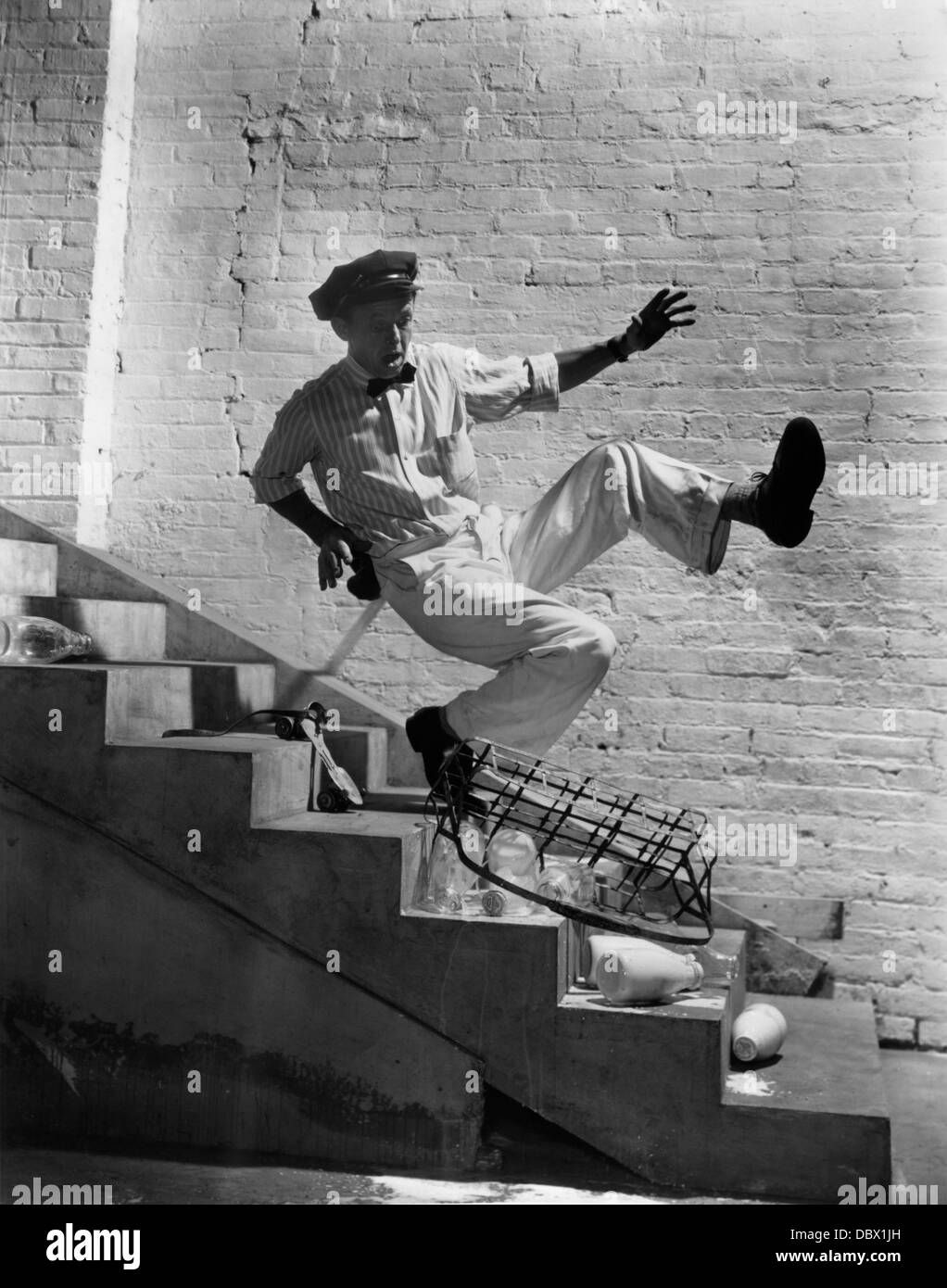 Person Falling Apart