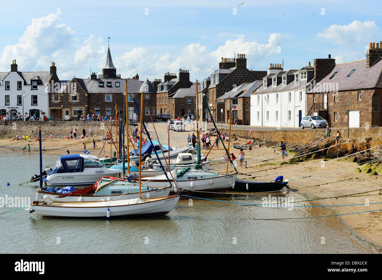 Stonehaven harbour, Aberdeenshire, Scotland Stock Photo Alamy