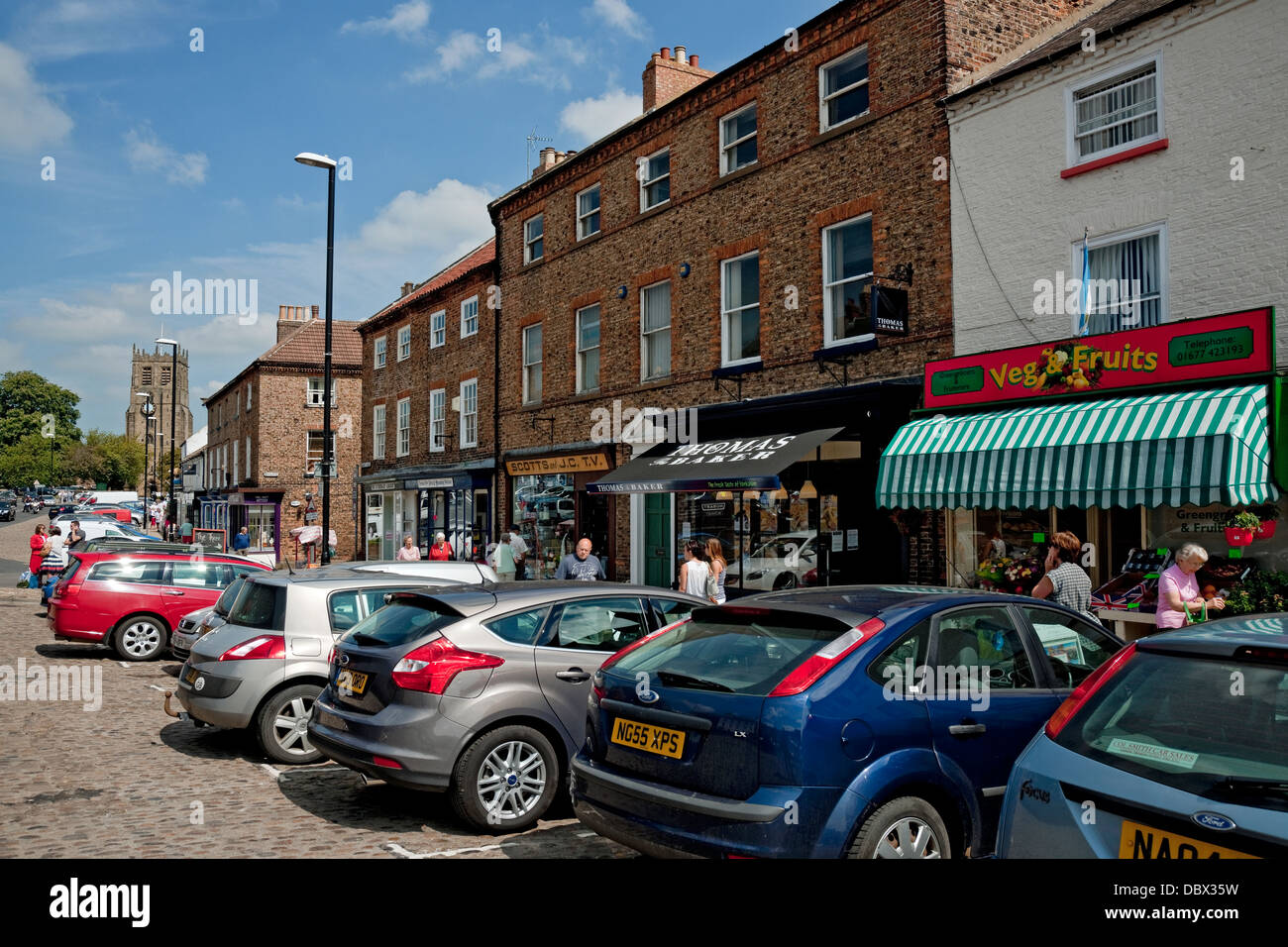 Bedale Yorkshire England Uk Stock Photos & Bedale Yorkshire England Uk