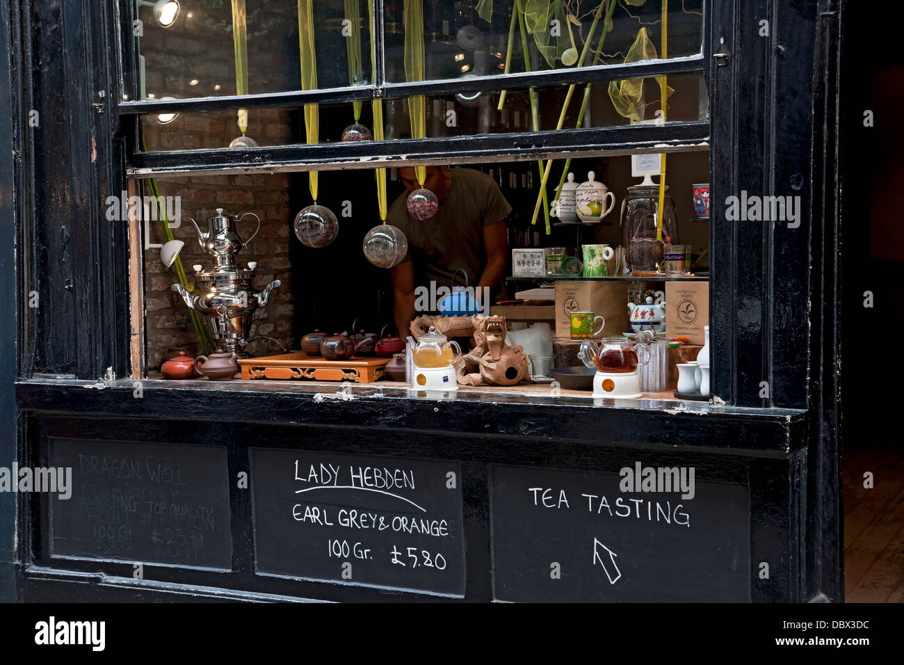 Speciality Specialty tea shop store The Shambles York North Yorkshire