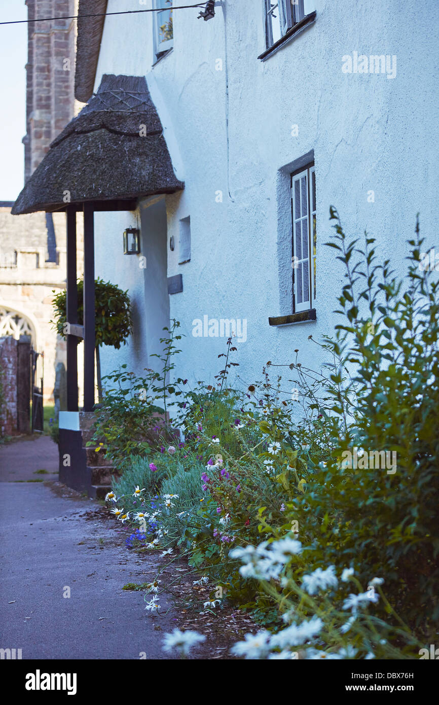 A traditional cottage in Woodbury, near Exeter, Devon, Great Britain