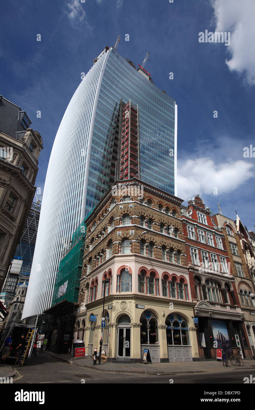 '20 Fenchurch Street' skyscraper, London, UK Stock Photo