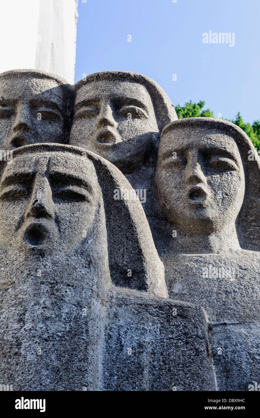 Sculpture at Curlionis Museum of Arts in Kaunas, Lithuania, Europe ...