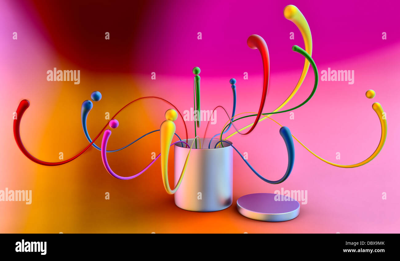 abstract concept background with design elements Stock Photo - Alamy