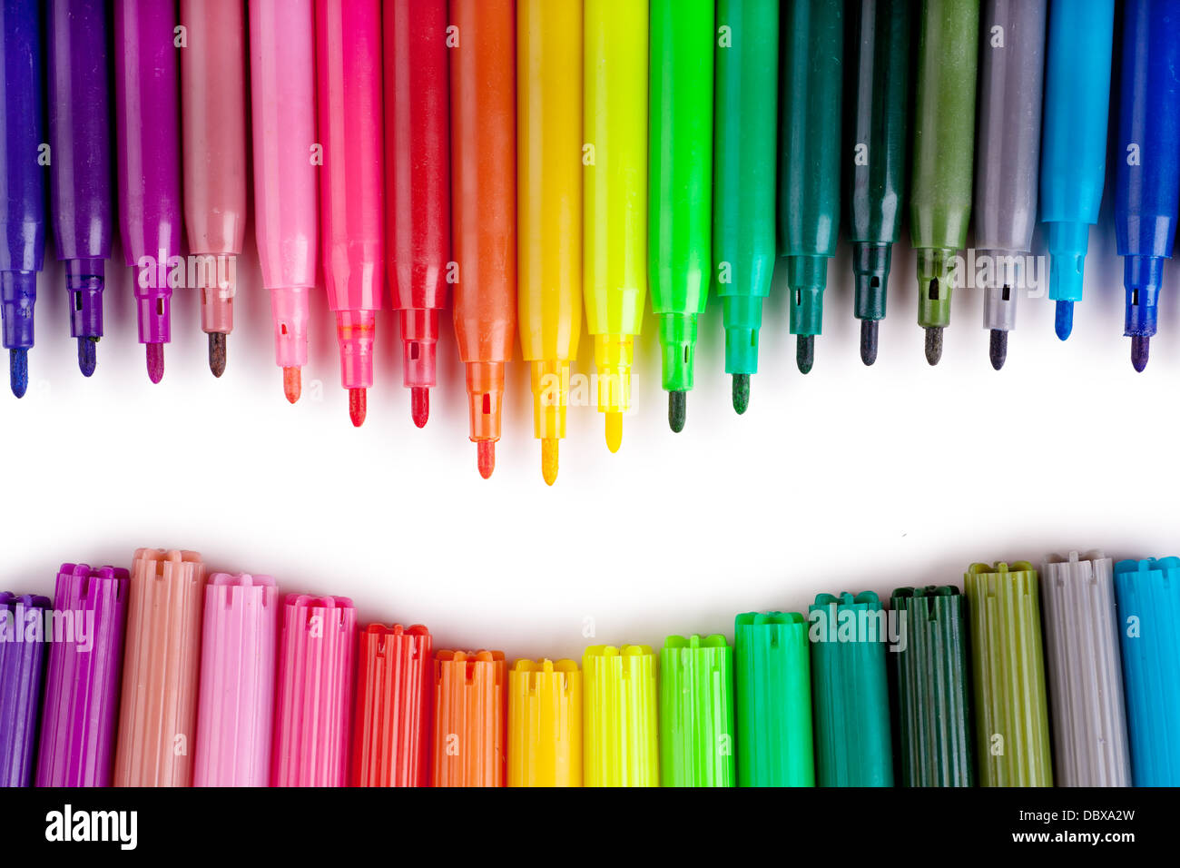 Felt tip pens Stock Photo Alamy