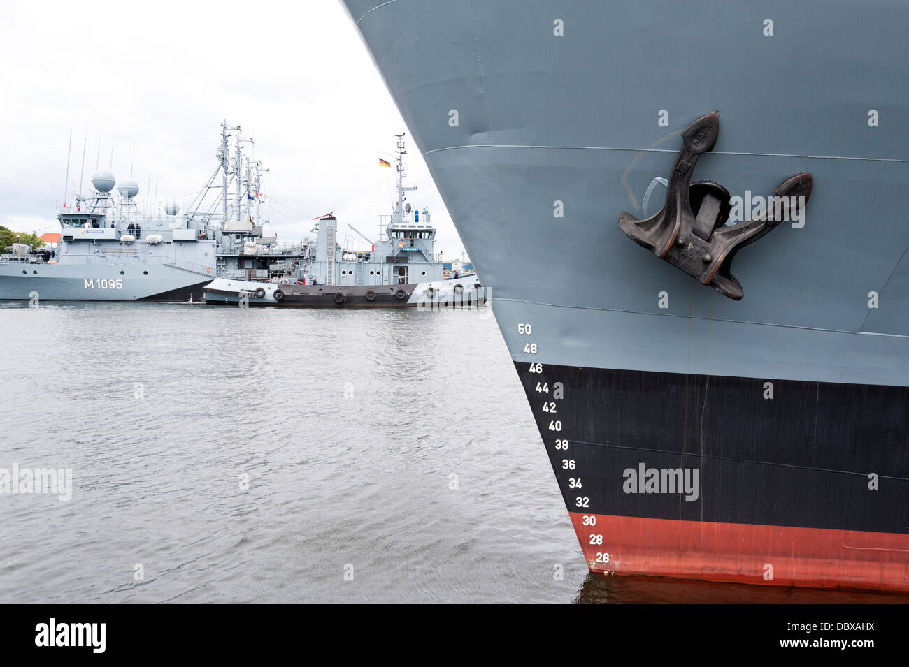 Military Port Examples Military Port In Kiel, Germany Stock Photo - Alamy