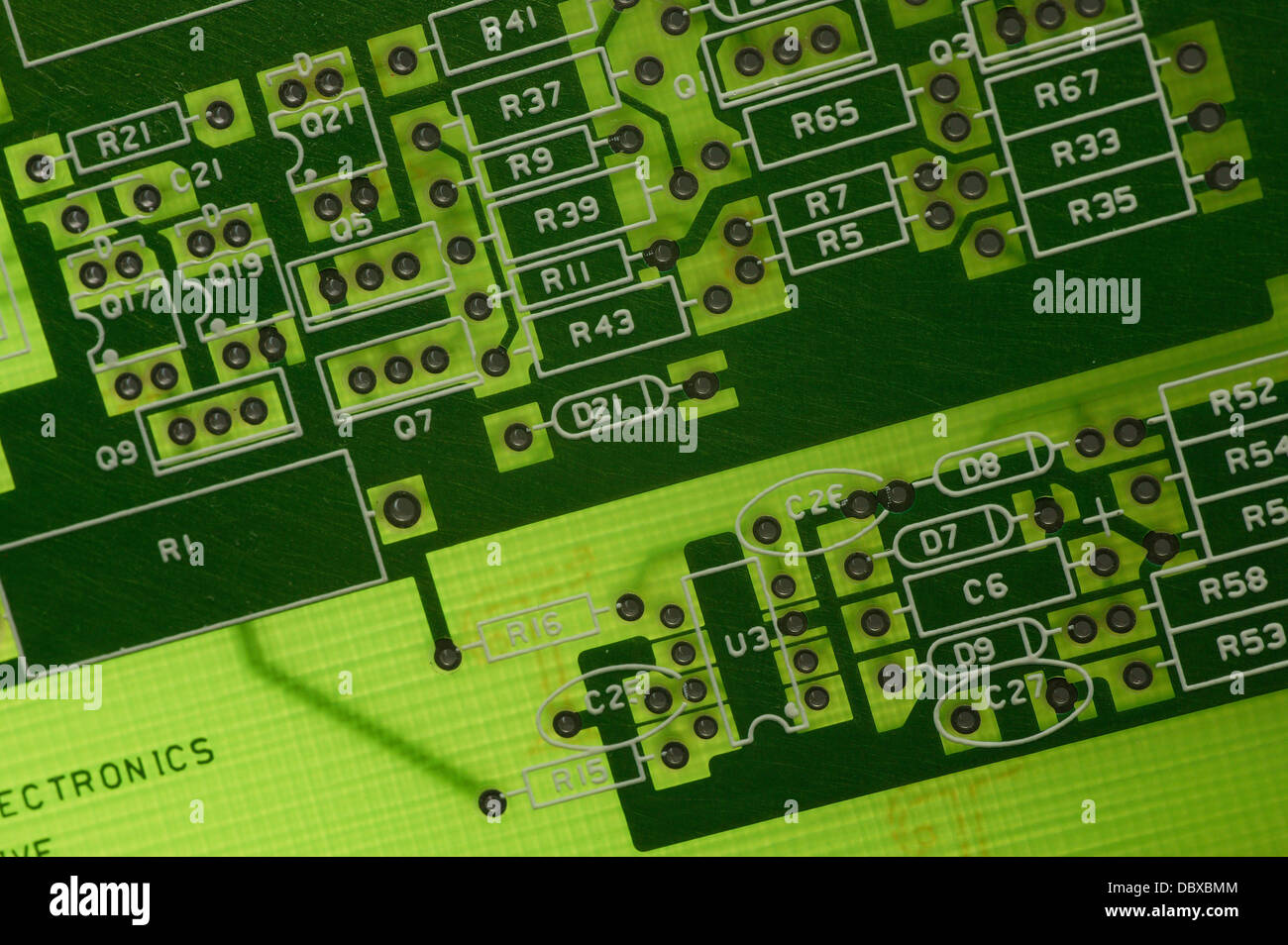 COMPUTER CIRCUIT BOARD Stock Photo Alamy