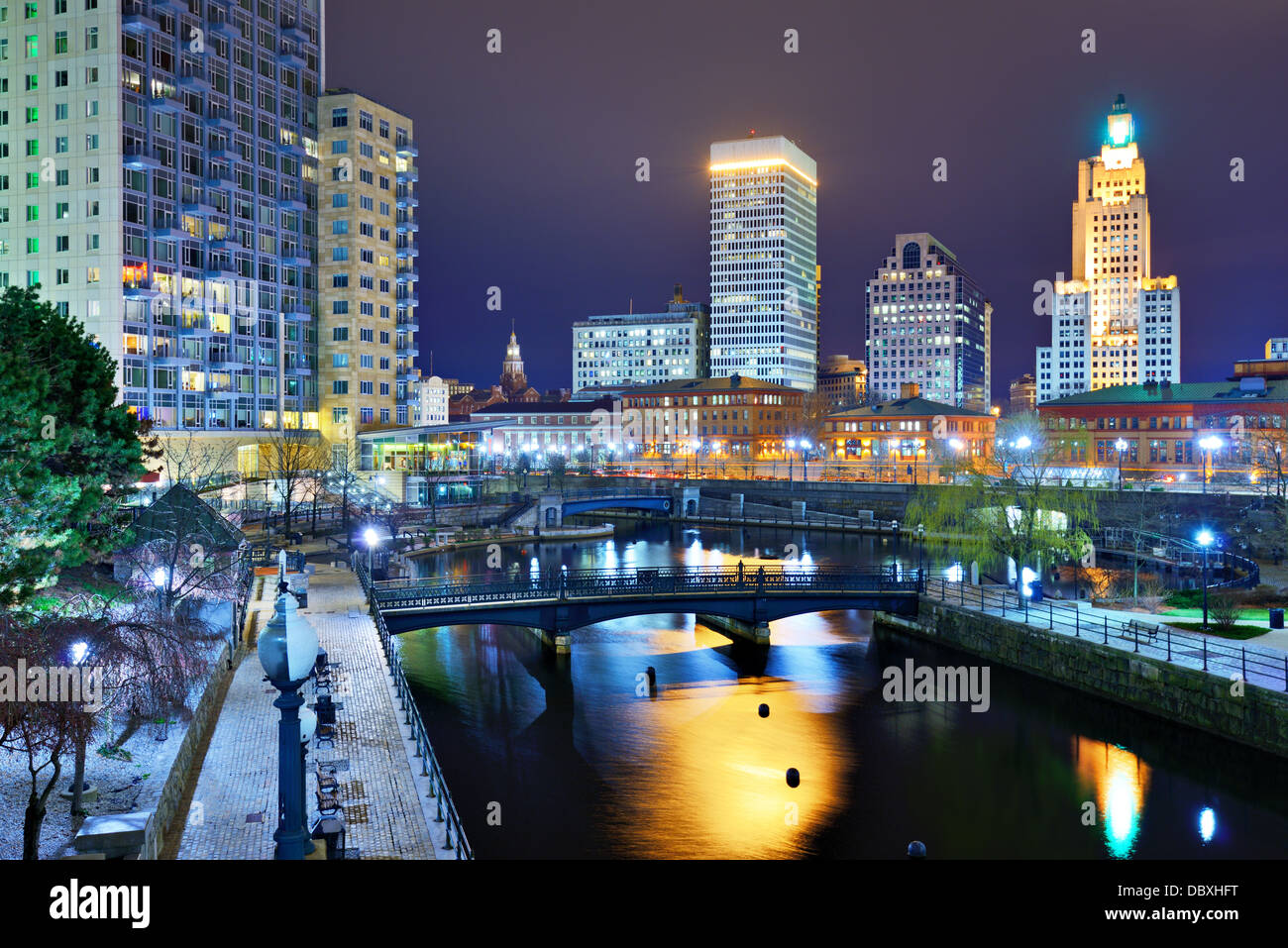 Downtown Providence, Rhode Island, USA Stock Photo - Alamy