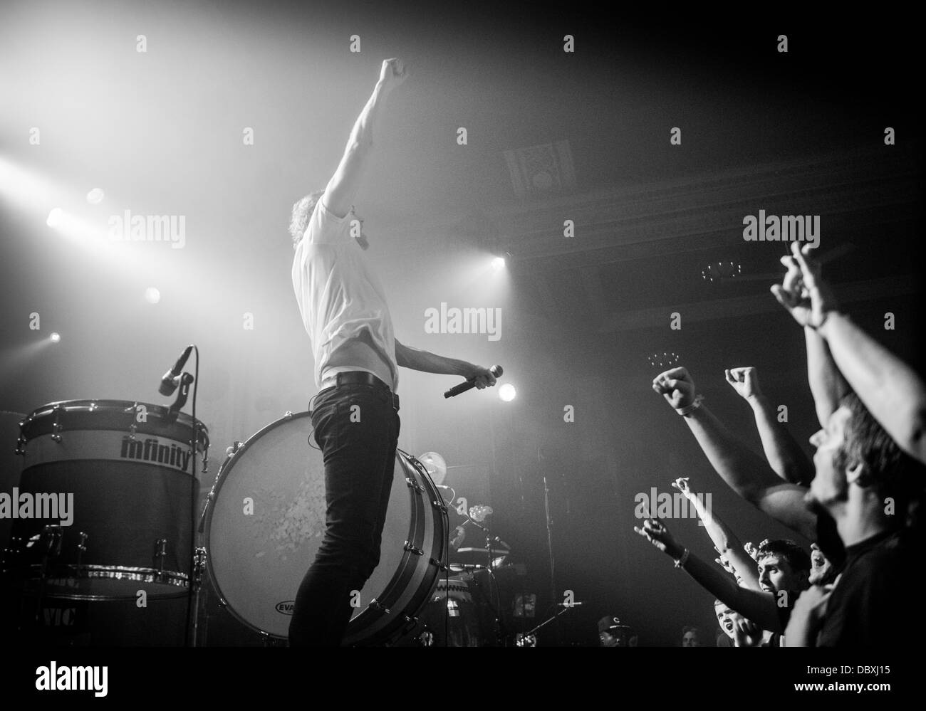 Imagine Dragons performing live at Metro in Chicago, IL Stock Photo