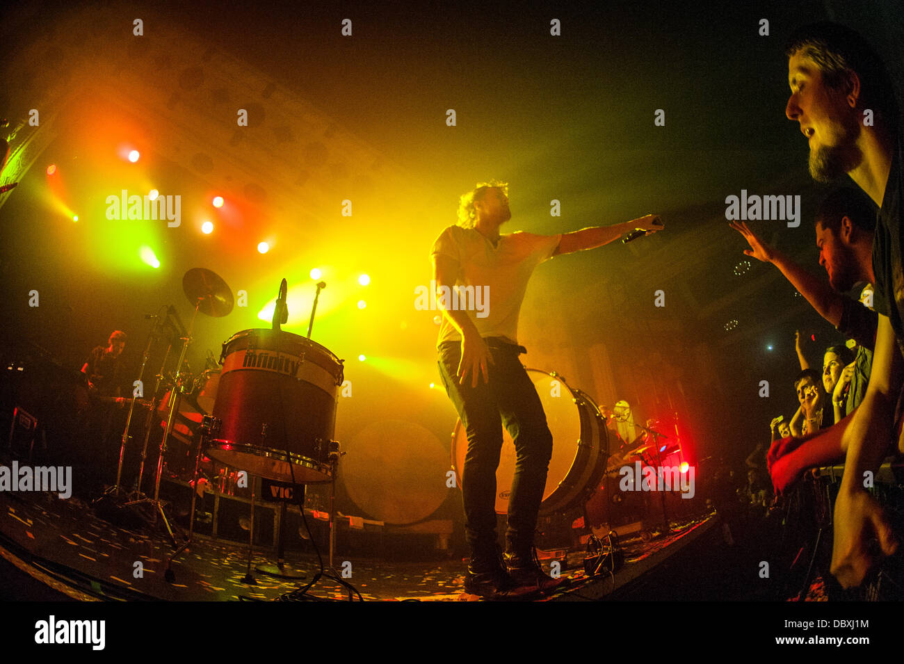 Imagine Dragons performing live at Metro in Chicago, IL Stock Photo