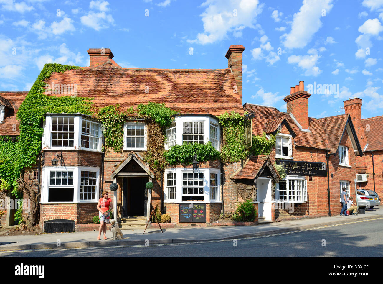 18th Century 'The Miller of Mansfield' coaching inn, GoringonThames, High Street, Oxfordshire
