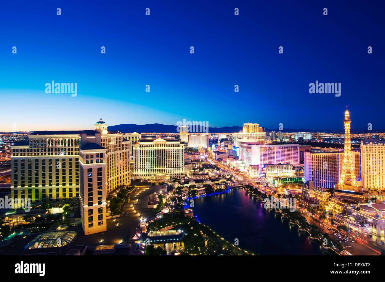 Las Vegas pool view from the cosmopolitan hotel Stock Photo - Alamy