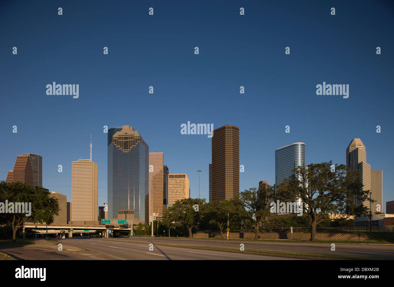 Houston, texas skyline daytime hi-res stock photography and images - Alamy