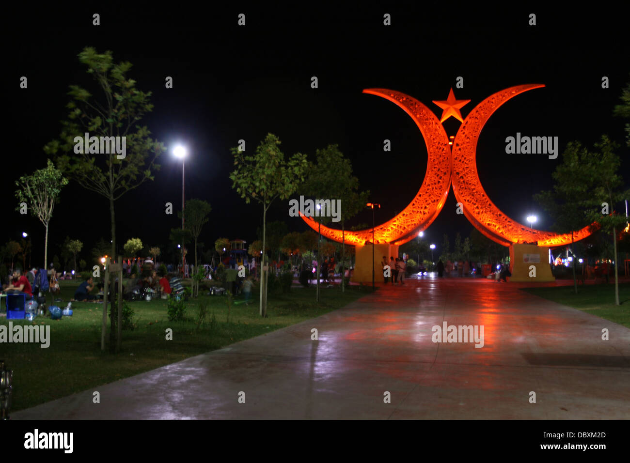 Ramadan Month activities in Kocaeli,Turkey Stock Photo
