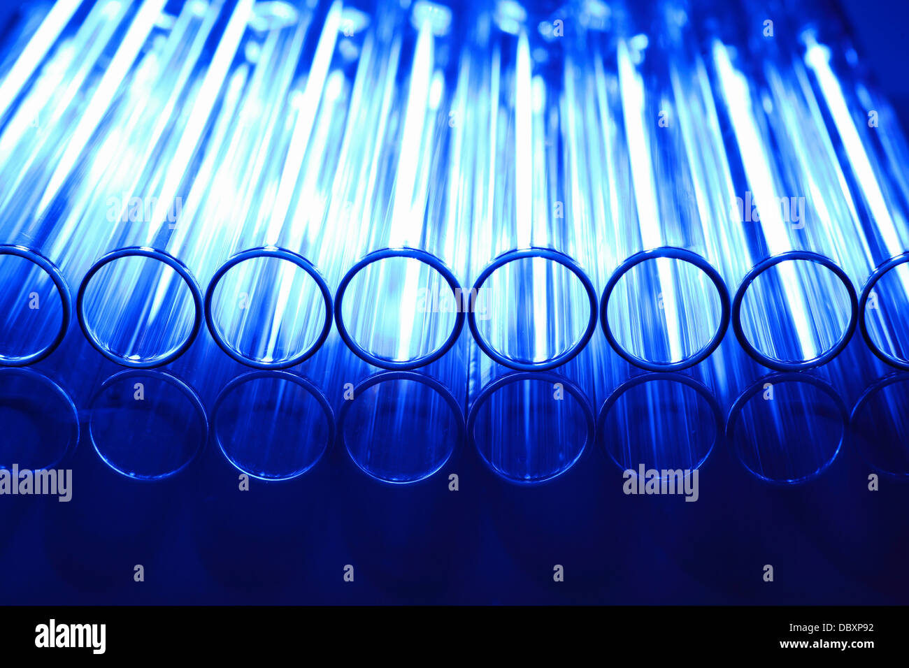 Glass chemistry tubes Stock Photo Alamy