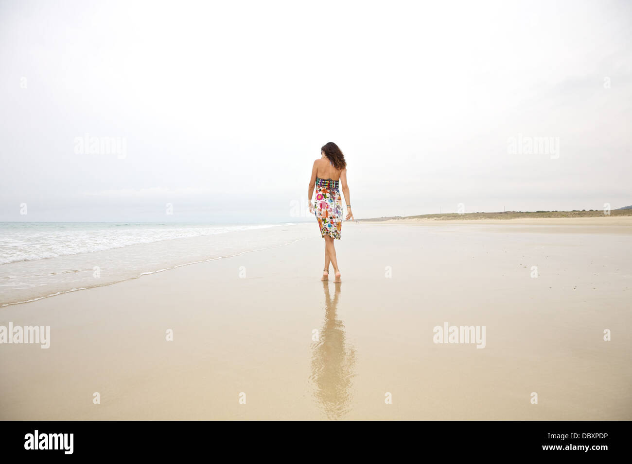 Barefoot woman autumn hi-res stock photography and images - Alamy