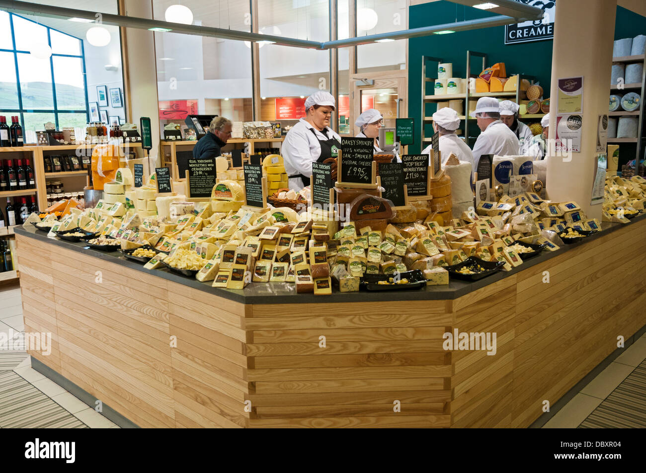 Great Britain, England, North Yorkshire, Hawes, Wensleydale Creamery