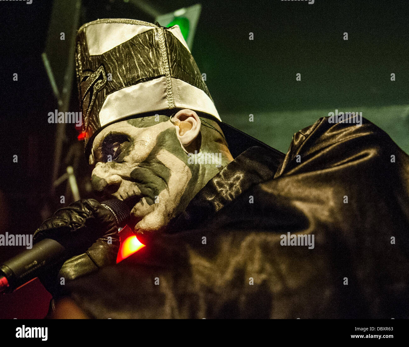 Heavy Metal Band Ghost Performing At Double Door In Chicago Il In