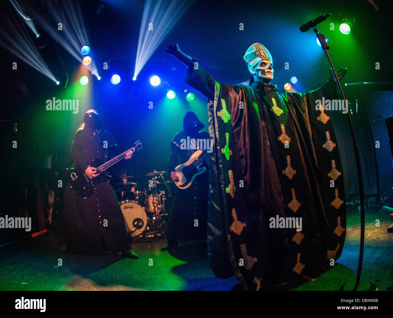 Heavy Metal Band Ghost Performing At Double Door In Chicago Il In