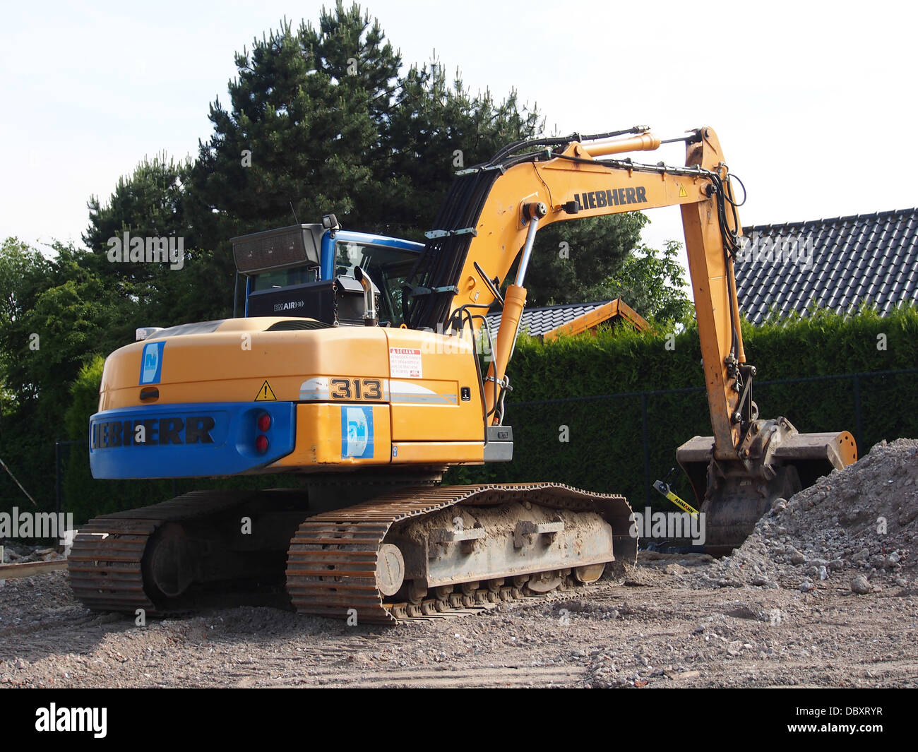 Liebherr 313 1 Stock Photo - Alamy