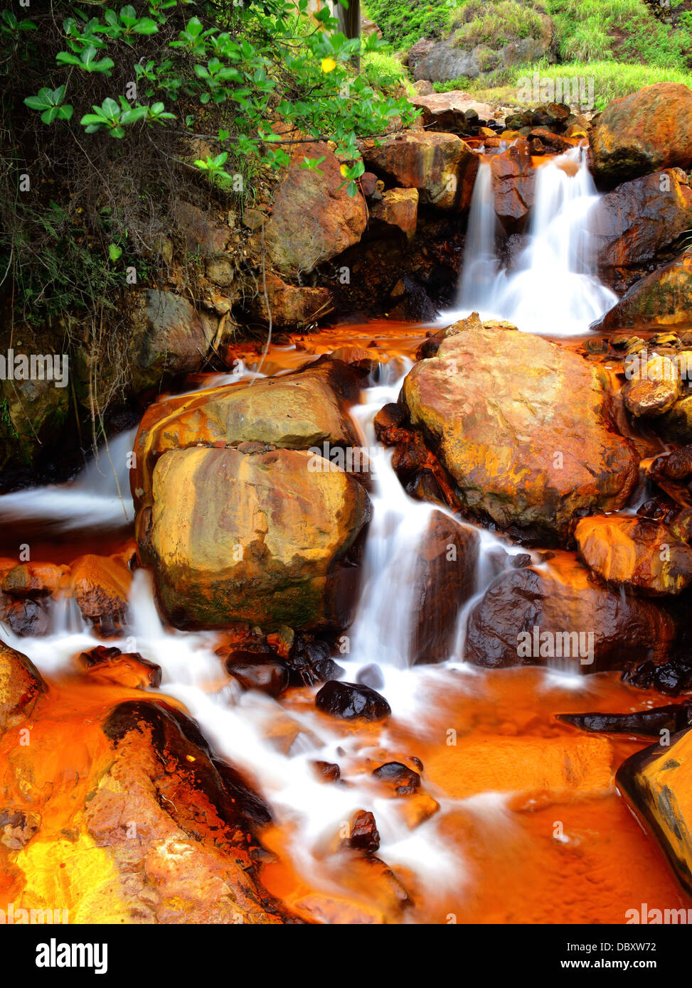 Golden water fall taiwan hi-res stock photography and images - Alamy