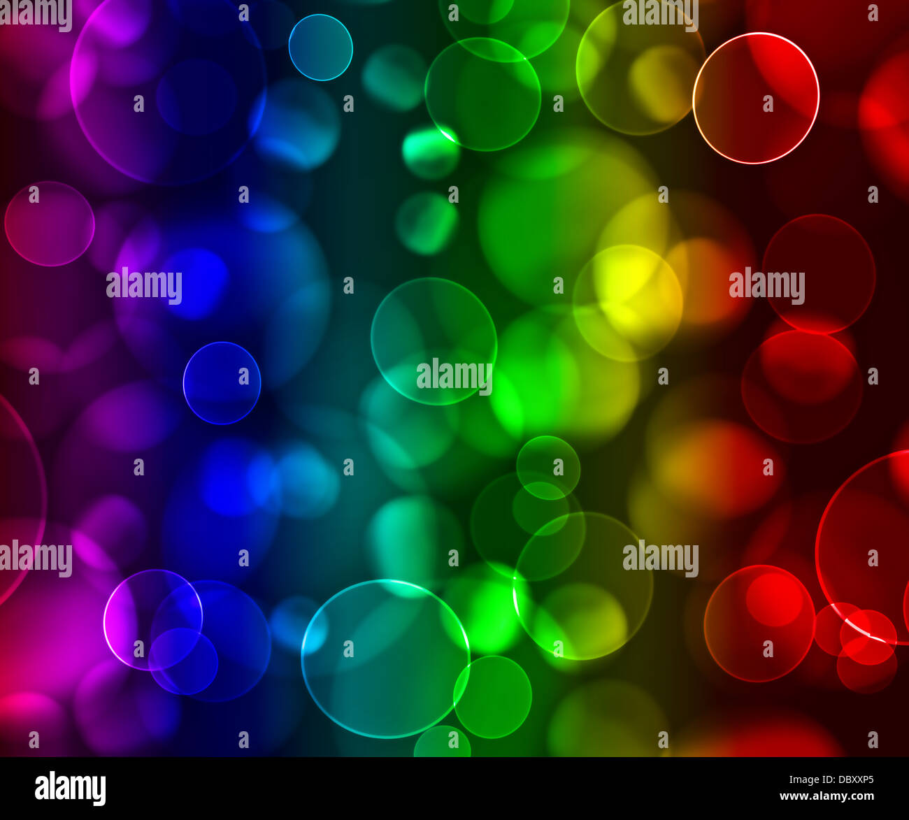 Colorful bokeh abstract light background Stock Photo - Alamy