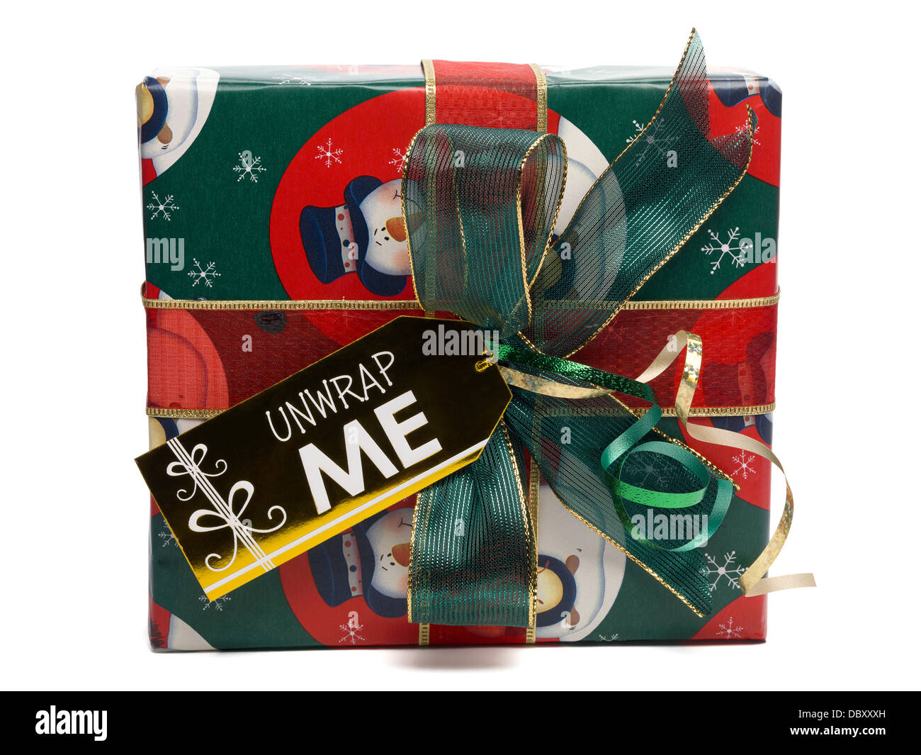 Present Front Christm hi-res stock photography and images - Alamy