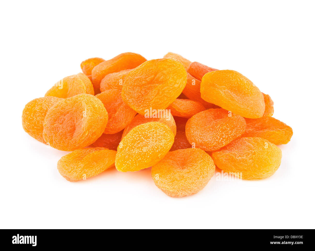 Delicious Dried Apricots Stock Photo