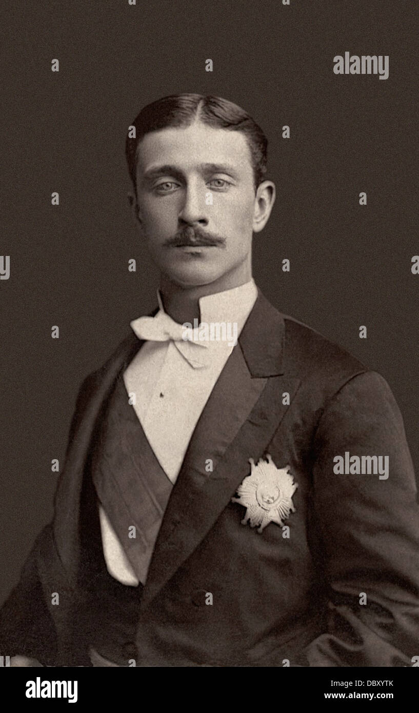 Louis-Napoléon Bonaparte (1856-1879), Prince Imperial, unique child of Napoleon III of France and his Empress consort Eugénie. Stock Photo