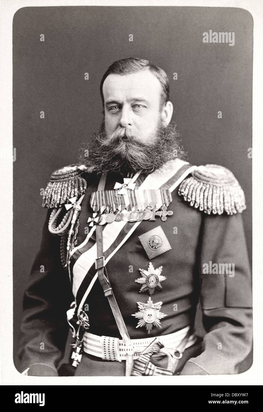 Mikhaïl Skobelev (1843 - 1882), russian general Stock Photo - Alamy
