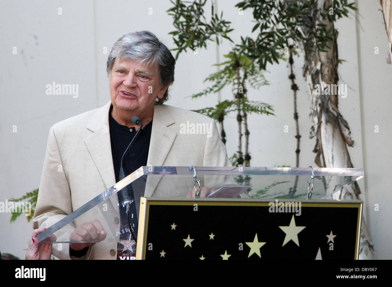 Phil Everly Buddy Holly Star Unveiling On The Hollywood Walk Of Fame Held In Front of Capital Records Hollywood, California - 07.09.11 Stock Photo