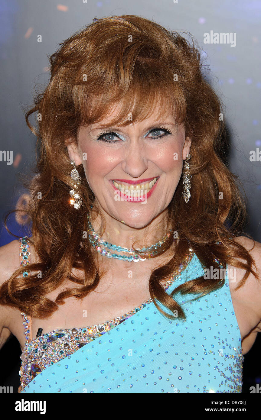 Anita Dobson Strictly Come Dancing launching event held at the BBC