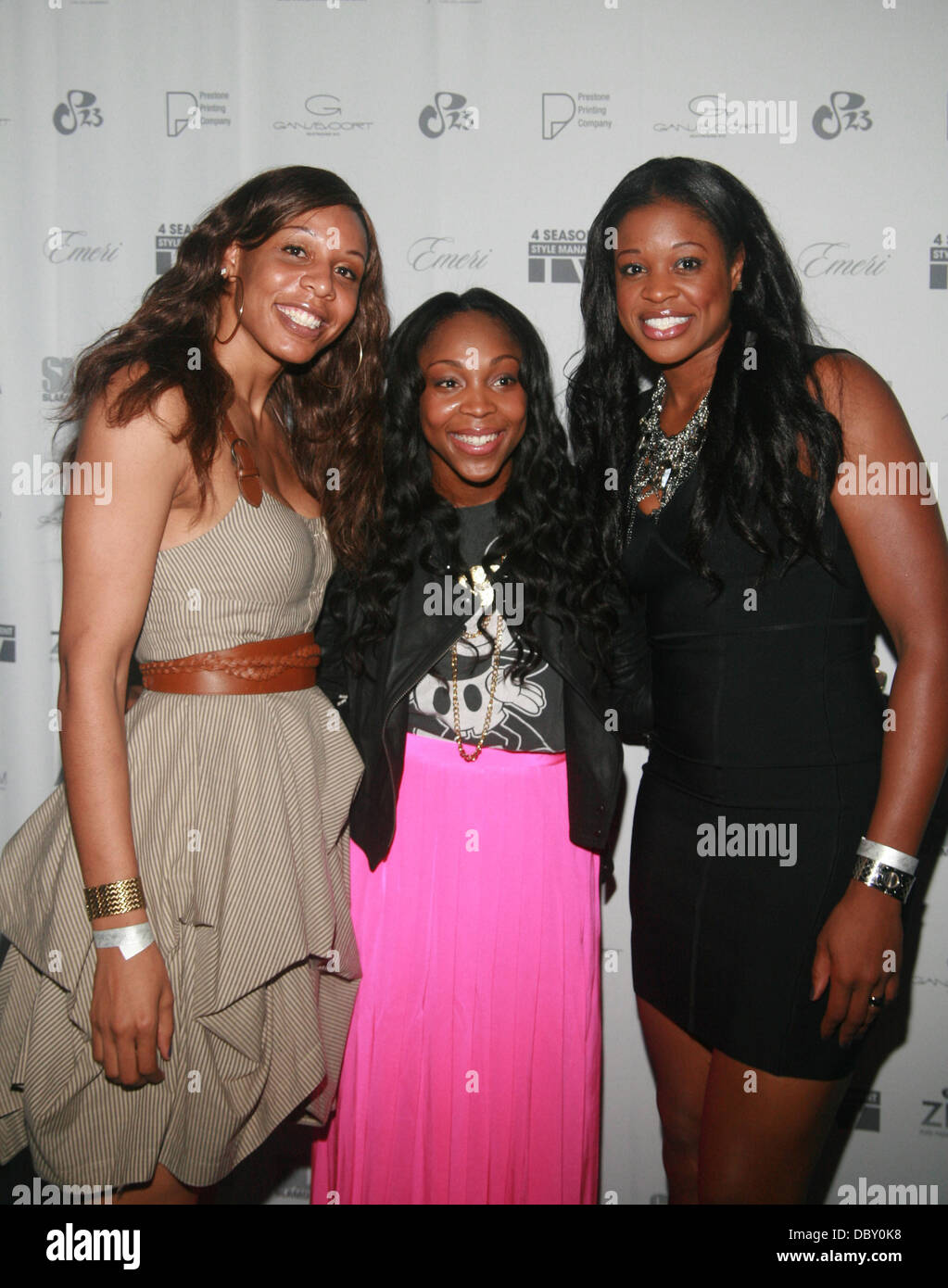 Pierson, Cappie Pondexter and Kia Vaughn Cappie Pondexter and
