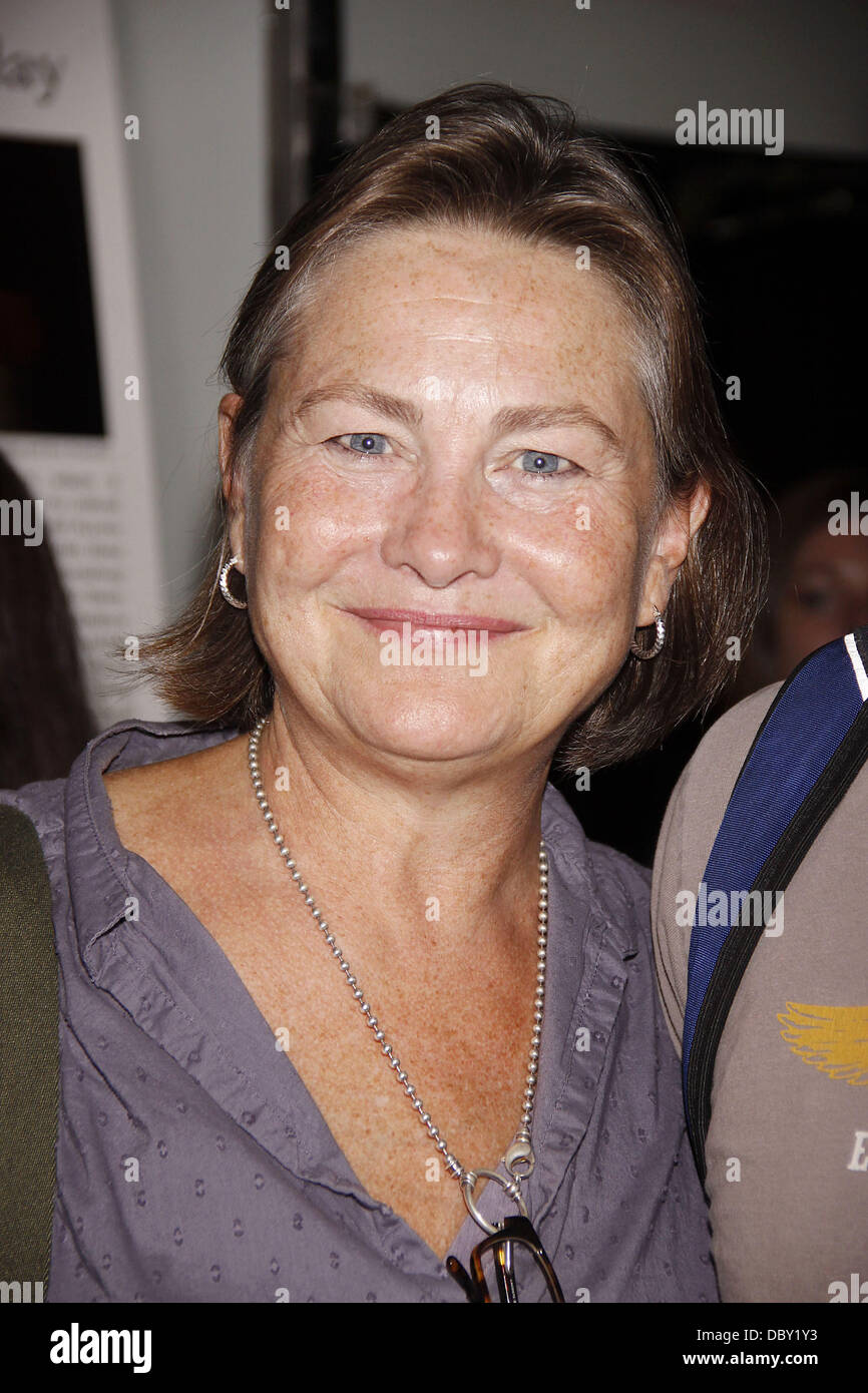 Cherry Jones Opening night reception for the OffBroadway production of 'Cymbeline' at the