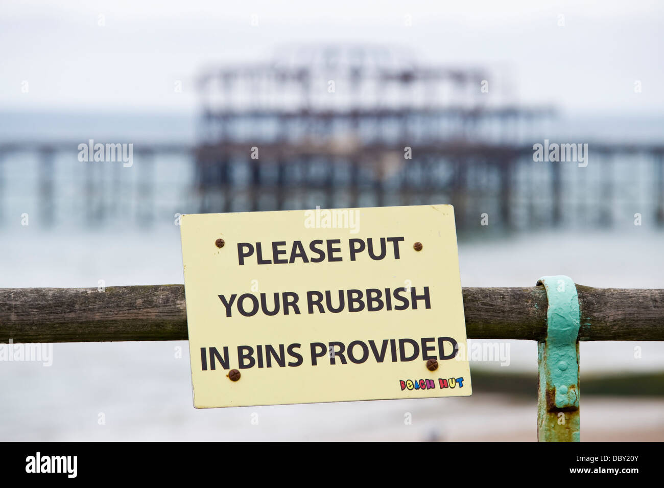 Please not leave rubbish sign hires stock photography and images Alamy