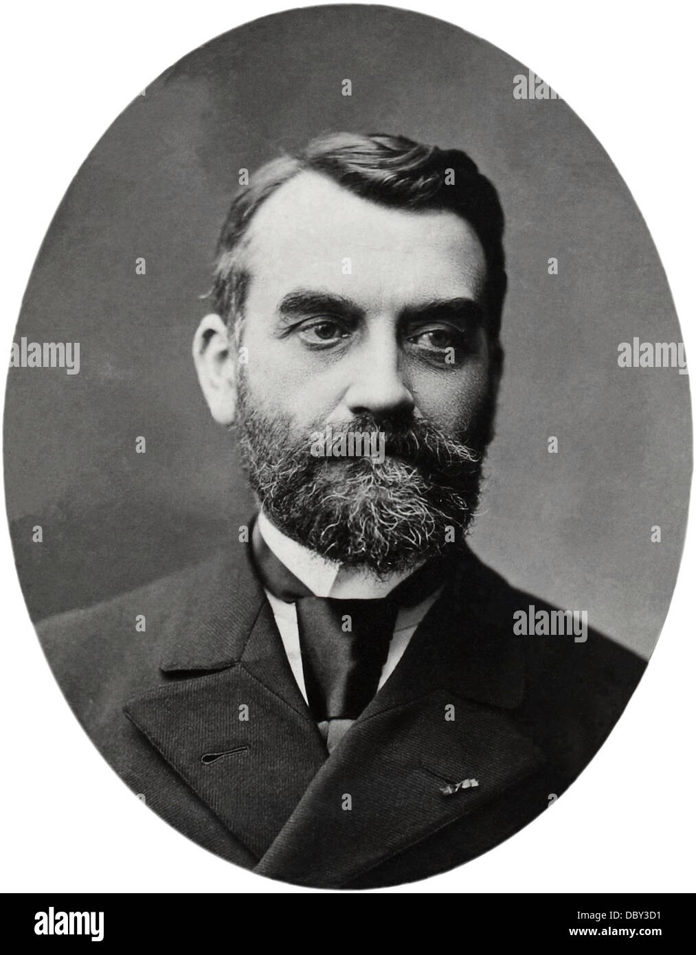 Paul Vidal de La Blache, (1845 - 1918), french geographer. Stock Photo