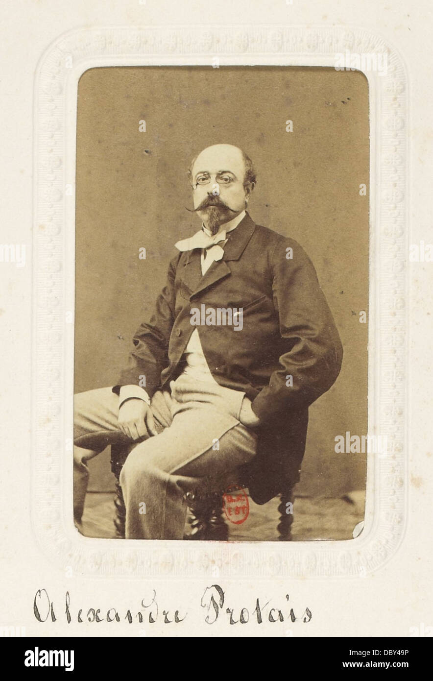 Paul Alexandre Protais (1825 - 1890), french painter Stock Photo