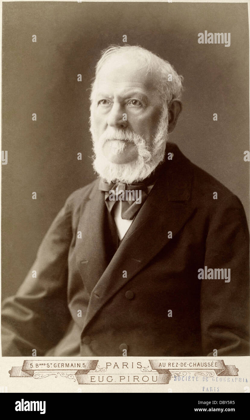 Henri Martin (1810 - 1883), french historian, politician and academician. Stock Photo