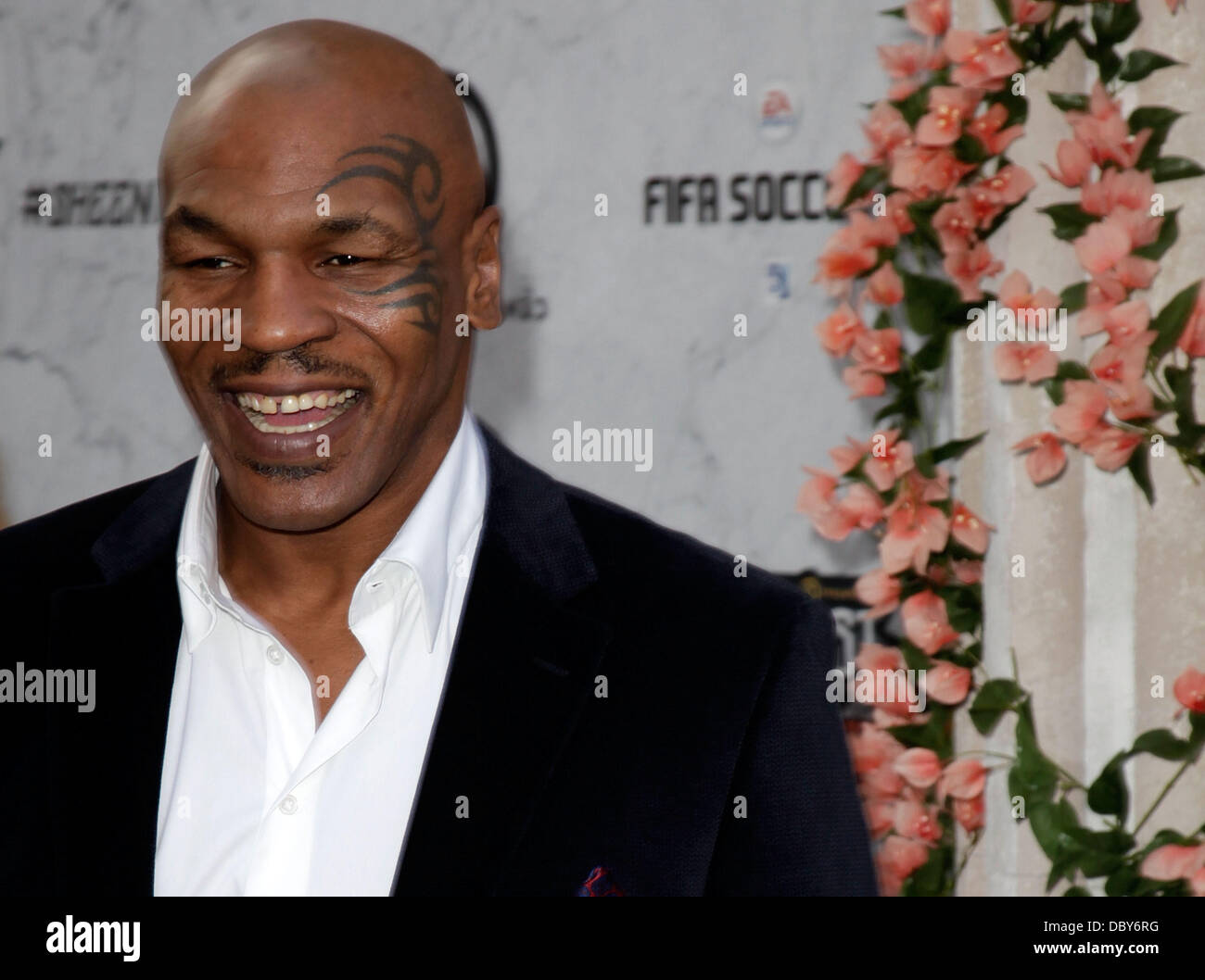 Mike Tyson Comedy Central Roast Of Charlie Sheen Arrivals held at