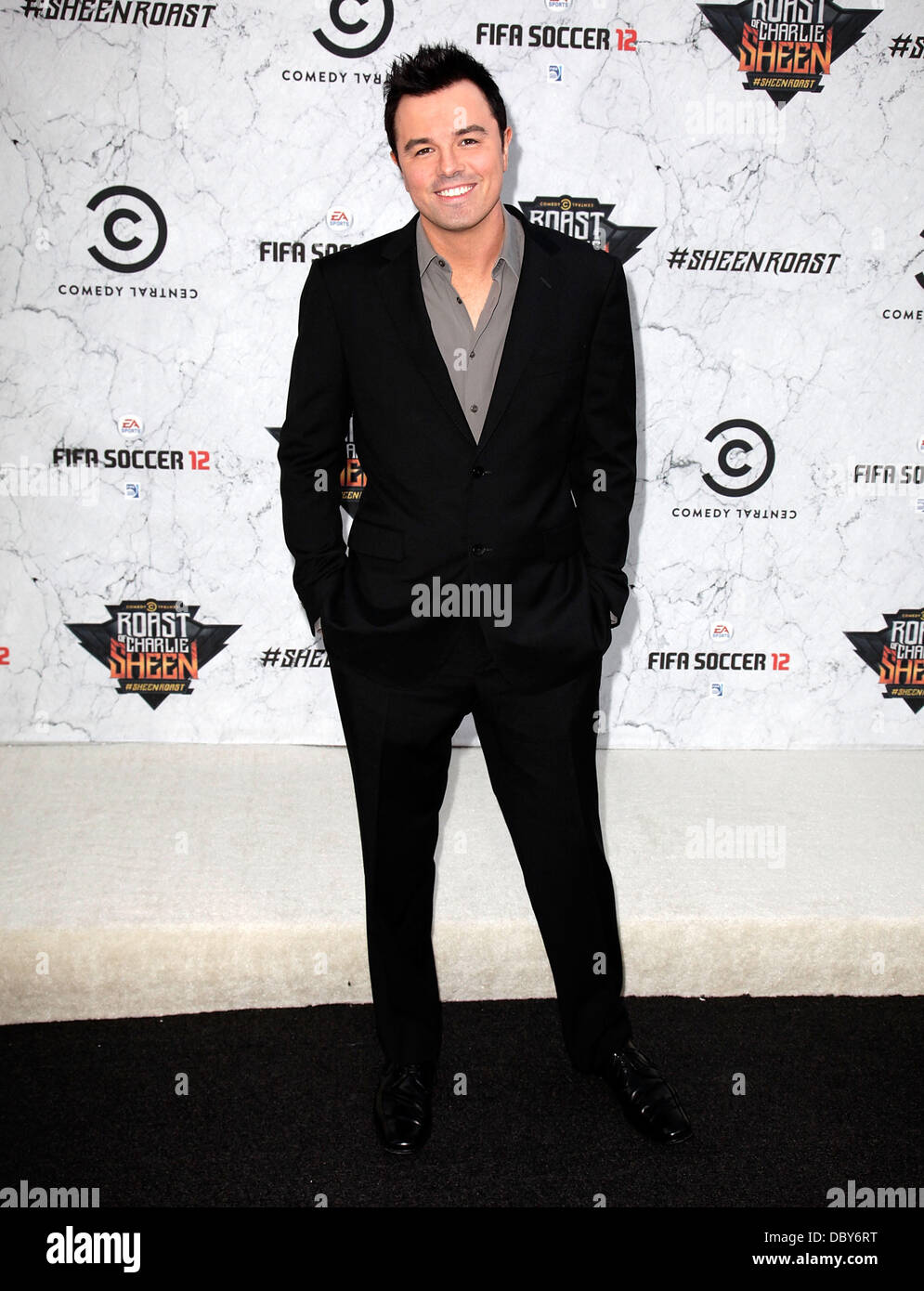 Seth MacFarlane Comedy Central Roast Of Charlie Sheen Arrivals held