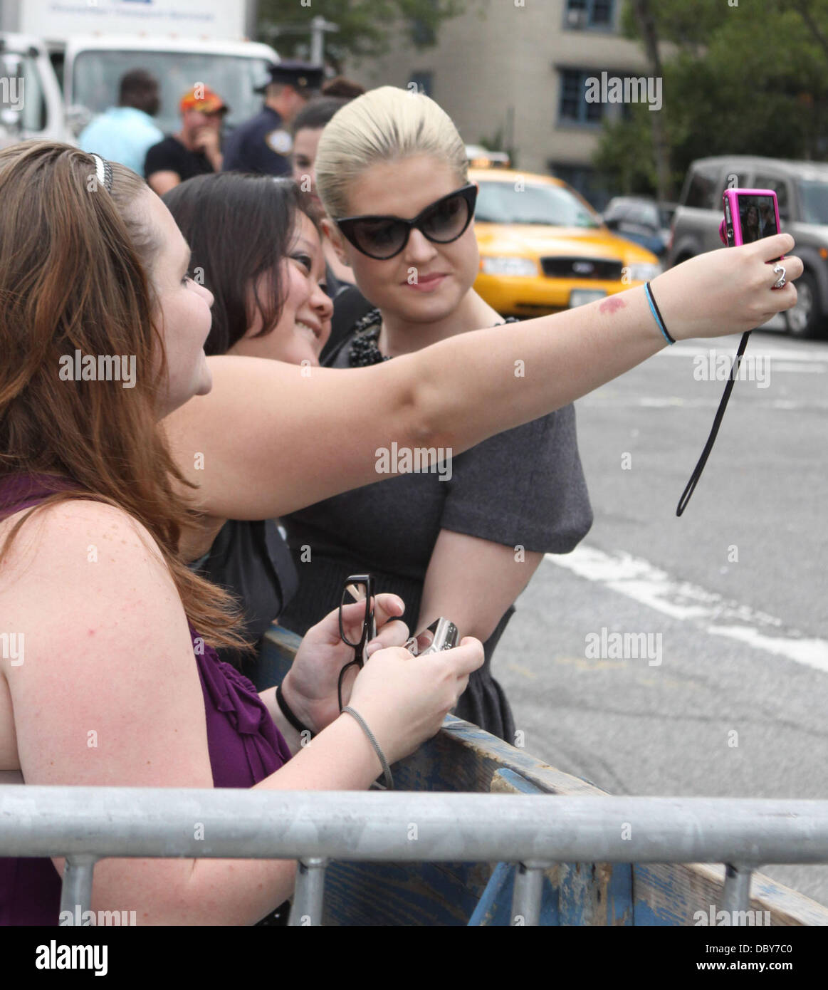 Kelly Osbourne Mercedes-Benz New York Fashion Week Spring/Summer 2012 - Charlotte Ronson - Arrivals New York City, USA - 10.09.11 Stock Photo