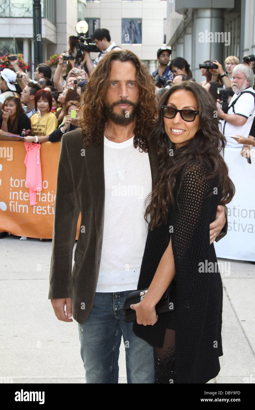 Chris Cornell and his wife Vicky Karayiannis 36th Annual Toronto International Film Festival