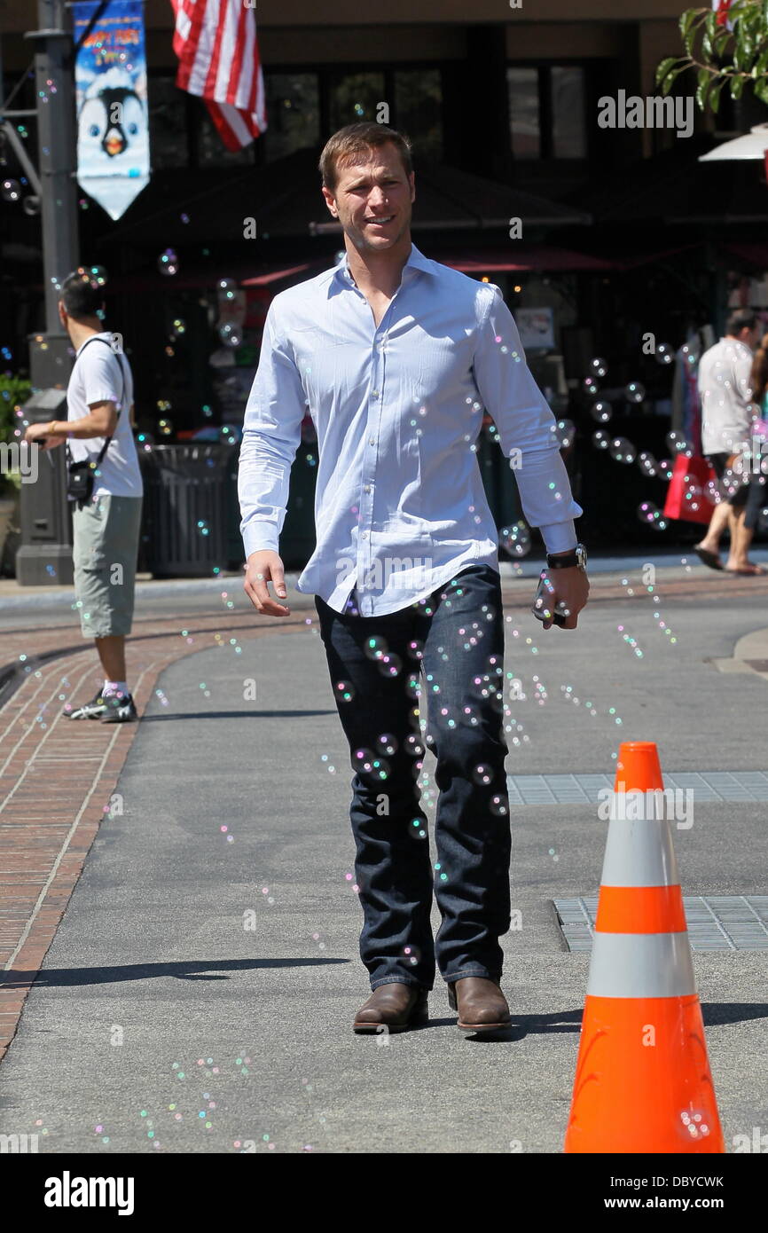 Jake Pavelka out shopping at ‘The Grove’ in Hollywood Los Angeles