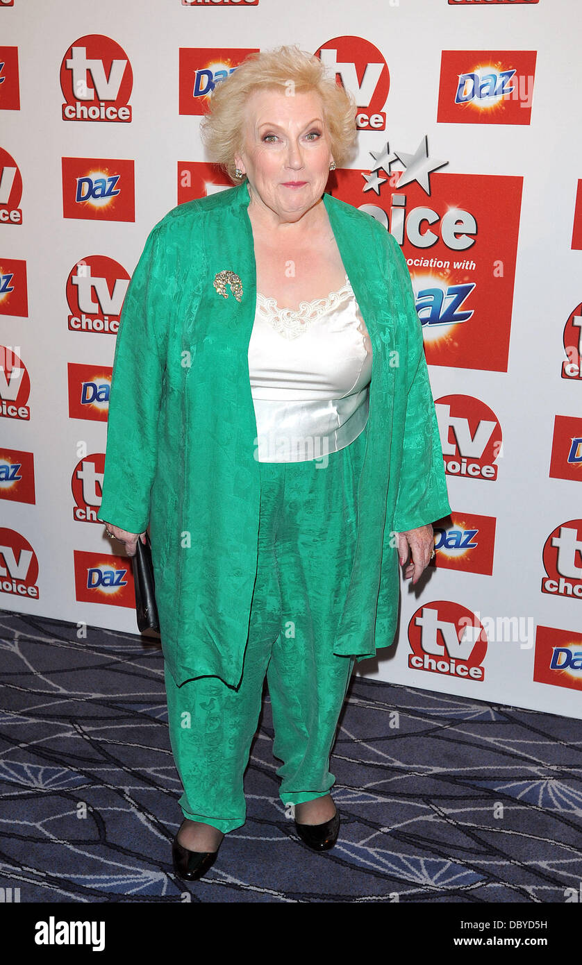 Denise Robertson TVChoice Awards held at the Savoy Hotel.  London, England - 13.09.11 Stock Photo