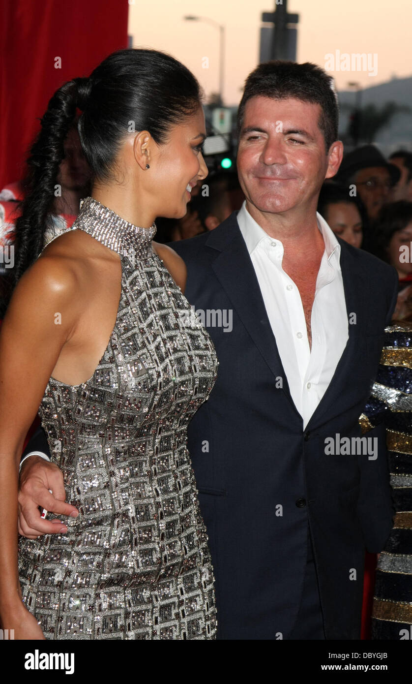 Nicole Scherzinger Simon Cowell The X Factor Premiere Screening Held Nicole Scherzinger Simon Cowell The X Factor Premiere Screening Held