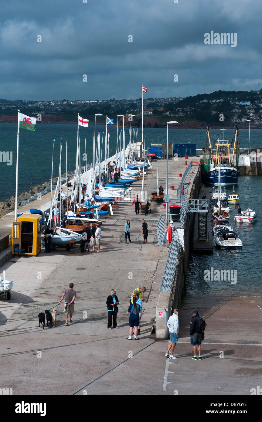 sailing tq,teignmouth rowing,river teign, beach, boats, coast, devon