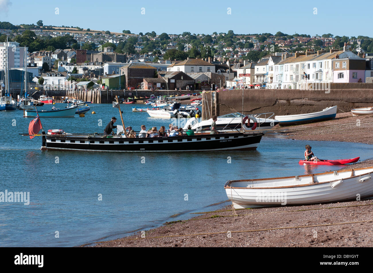shaldon teignmouth ferry,rowing boats,back beach,teignmouth,devon