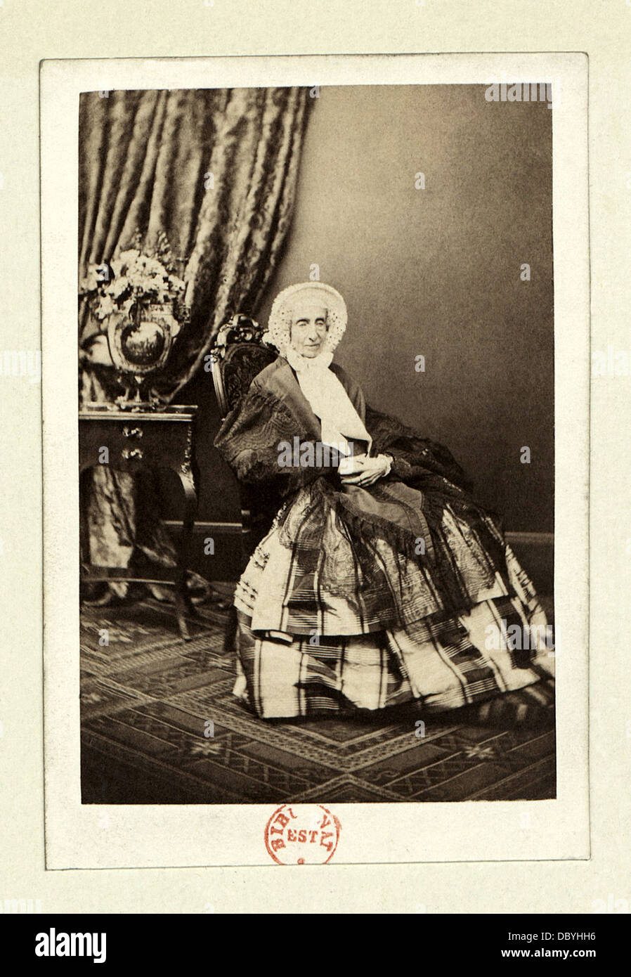Marie-Amélie de Bourbon-Siciles (1782-1866), Queen of the French. Stock Photo